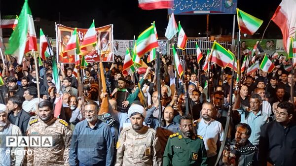 تجمع مردمان غیور کهنوج