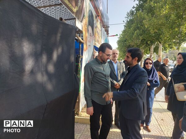 بازدید قائم مقام رئیس سازمان دانش‌آموزی از موکب اربعین در سنندج