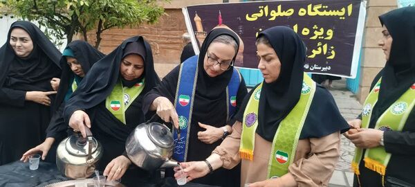 پیاده‌روی اربعین حسینی در محمودآباد