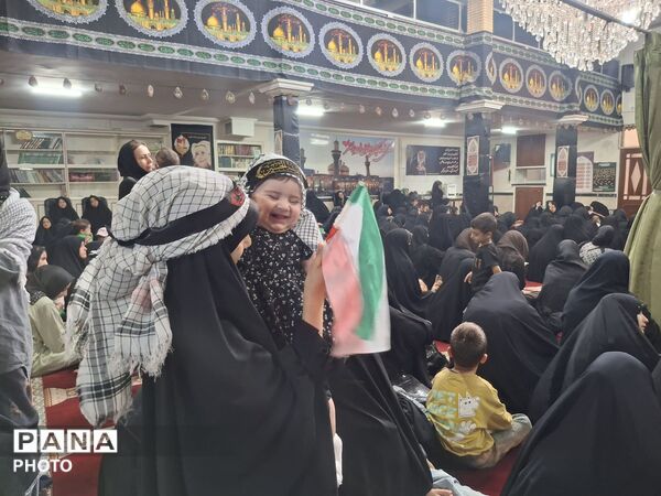 مراسم شیرخوارگان حسینی در مسجد موسی بن جعفر توس ۷۹ 