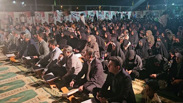 اولین گرامیداشت شهدای دانش‌‌آموز در شمیل بندرعباس