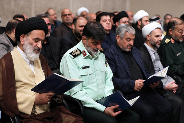 مجلس بزرگداشت شهدای خدمت در محضر مقام معظم رهبری
