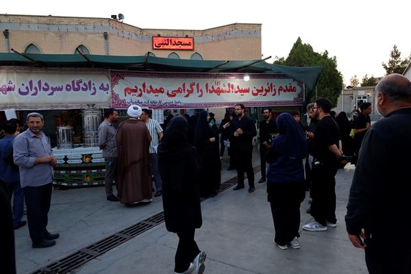 بازدید قائم مقام سازمان دانش‌آموزی از موکب‌های آذربایجان غربی