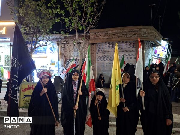 بیست و نهمین شب از اتحاد مقدس مردم کاشمر در کف خیابان 