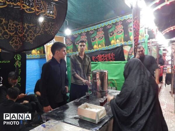 برگزاری مراسم جاماندگان اربعین با حضور پرشور مردم در پارک شهر قیدار 