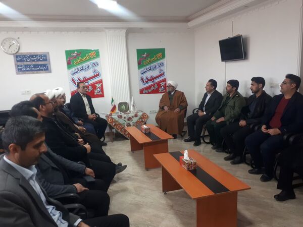 دیدار فرماندار شهرستان سملقان با رئیس بنیاد شهید به‌مناسبت گرامیداشت روز شهدا