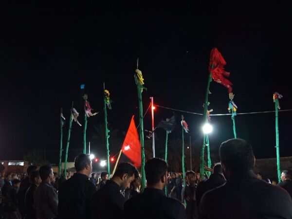 اجتماع بزرگ تاسوعای حسینی در بخش احمدی