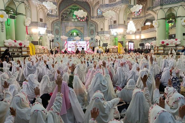 جشن بندگی دختران ناحیه دو شهرری 