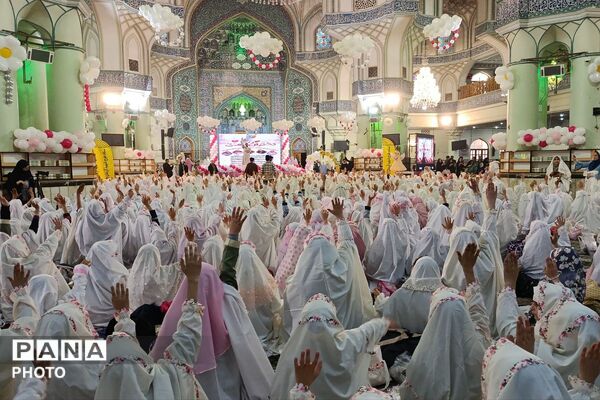جشن بندگی دختران ناحیه دو شهرری 