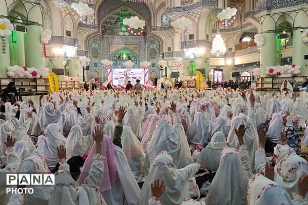 جشن بندگی دختران ناحیه دو شهرری 