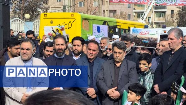 برپایی ایستگاه کوچ به مناسب سالگرد پیروزی اقلاب اسلامی ایران