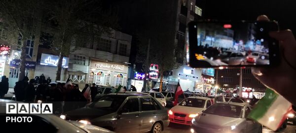 رژهٔ خودرویی در بلوار فضل نیشابور