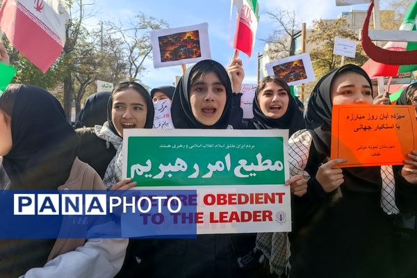 حماسه باشکوه یوم ا... ۱۳ آبان در استان اردبیل 