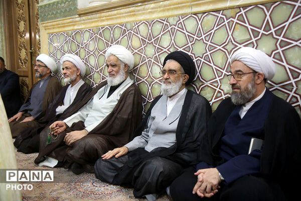 اجتماع حوزویان قم در حمایت از شیعیان کشورهای حوزه خلیج فارس
