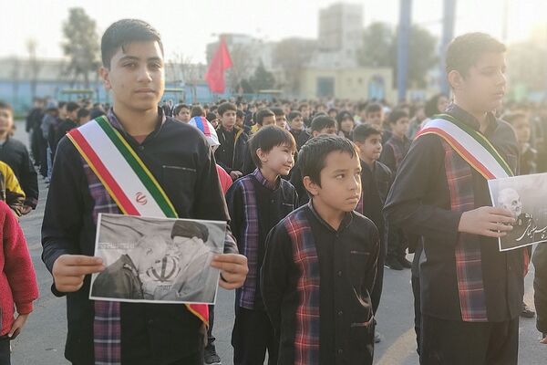 گرامیداشت شهادت شهید سلیمانی در دبستان امامت یک باقرشهر