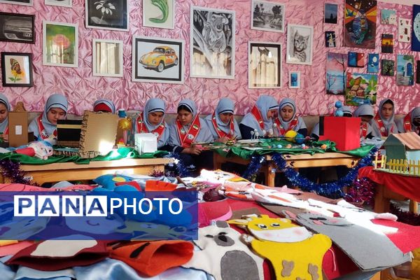 افتتاحیه جشنواره فرهنگی هنری ماها در دبستان قدر بهارستان۲