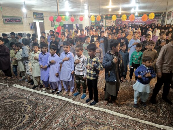 جشن اعیاد شعبانیه و تقدیر از دانش‌آموزان برتر آموزشگاه شهید بهشتی مزرعه