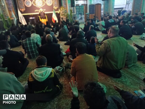 مراسم احیا شب های قدر در تکیه ابوالفضلی نیشابور 
