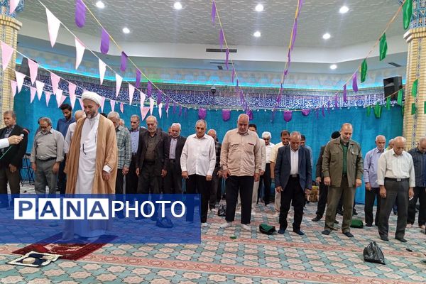 برگزاری باشکوه نماز عید سعید قربان در سطح شهرستان ملارد با حضور پرشور مردم