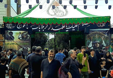 حس و حال جاماندگان اربعین حسینی از حضور در پیاده‌روی جاماندگان اربعین حسینی(ع) شهرری