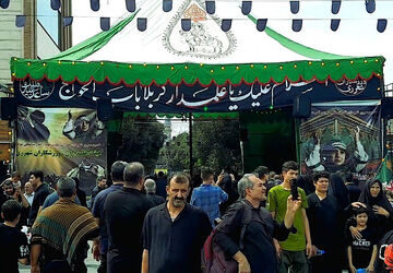 حس و حال جاماندگان اربعین حسینی از حضور در پیاده‌روی جاماندگان اربعین حسینی(ع) شهرری