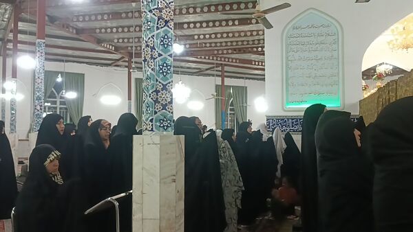 تشییع پیکر شهید گمنام در شهرستان کاشمر 