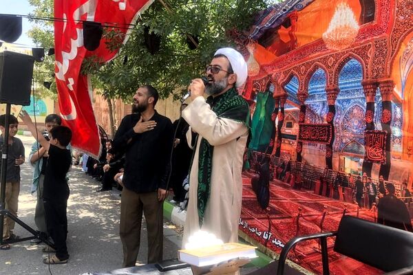 برگزاری مراسم عزاداری دهه آخر ماه صفر به همت هیئت دانش آموزی مدرسه رودکی