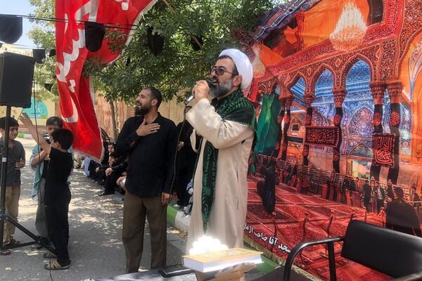 برگزاری مراسم عزاداری دهه آخر ماه صفر به همت هیئت دانش آموزی مدرسه رودکی