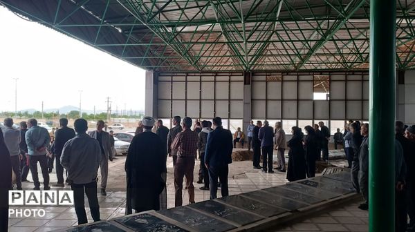 تشییع پیکر جانباز شهید «حاج سیامک حسین پناه اقدم» در مرند 