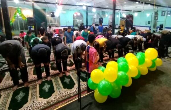 اعتکاف دانش‌آموزی در ایذه