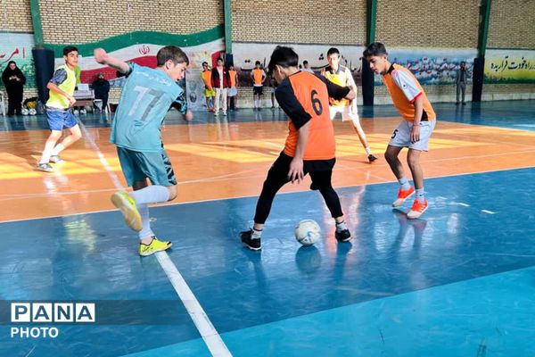 اختتامیه مسابقات فوتسال بین‌مدرسه‌ای پسران جام اقتدار ایران در پردیس