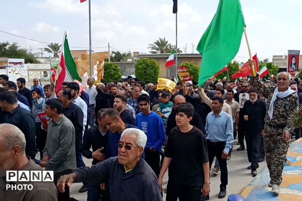 راهپیمایی روز قدس در جویم