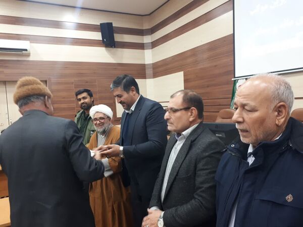 تجلیل و قدردانی از خیرین و خادمین موکب قمر بنی هاشم آشخانه 