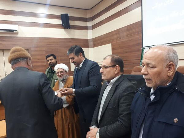 تجلیل و قدردانی از خیرین و خادمین موکب قمر بنی هاشم آشخانه 