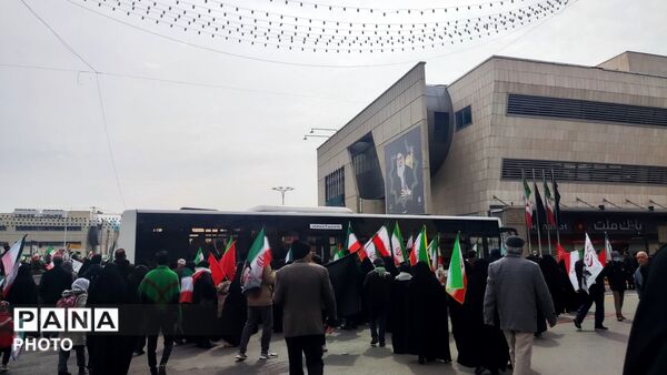  راهپیمایی روز جهانی قدس در مشهد مقدس 