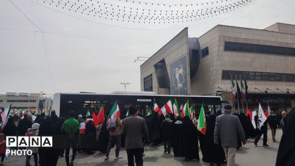  راهپیمایی روز جهانی قدس در مشهد مقدس 