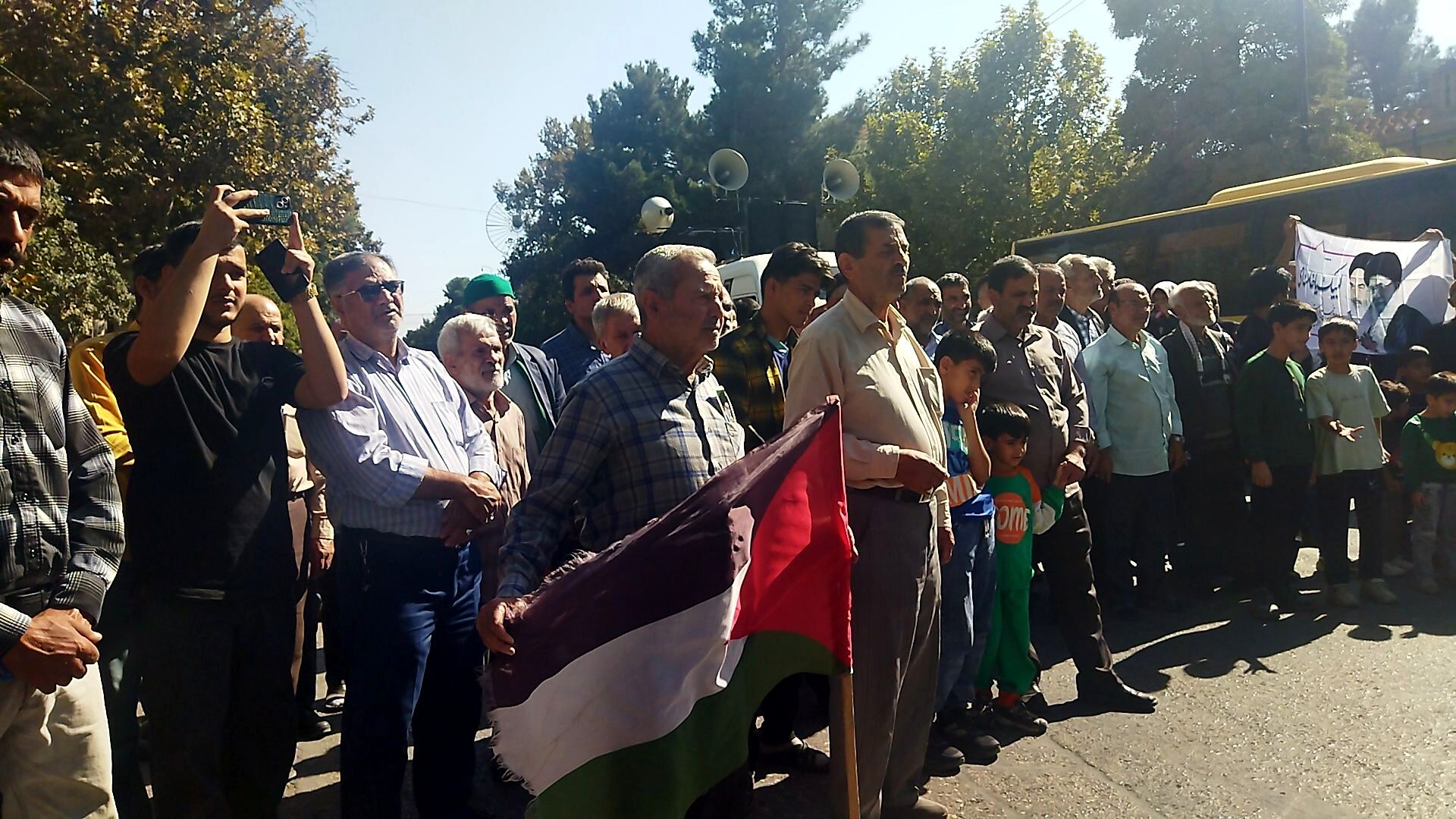 راهپیمایی بشارت نصر در نیشابور 