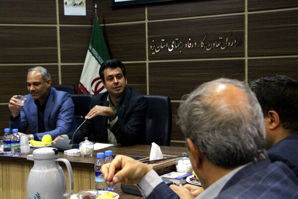 نشست خبری المپیاد ورزشی کارگران در یزد
