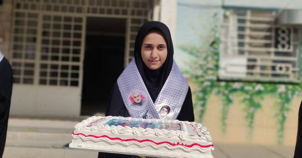 جشن دهه فجر در آموزشگاه مرحوم پاکدل خلیل آباد