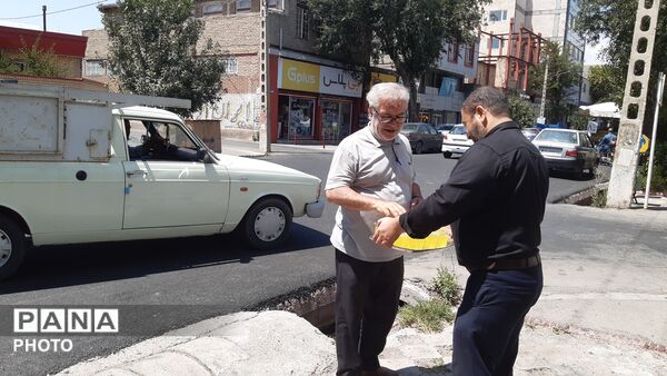 برپایی موکب اربعین آموزش‌وپرورش سراب؛ جلوه‌ای از ارادت فرهنگیان به سیدالشهدا(ع)