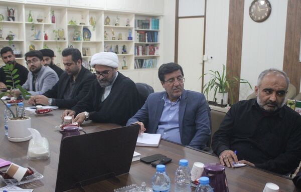 جلسه هماهنگی سوگواره «احلی من العسل» آموزش و پرورش استان بوشهر