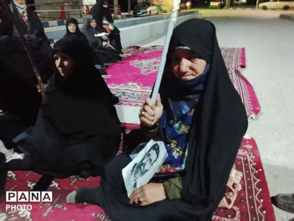 سوگاری  رهبر شهید و ایام ماه محرم به همراه اجتماعات شبانه در حسینیه شهدای شهر بار