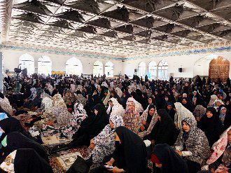 نماز جمعه عبادی سیاسی در شهرستان کاشمر 