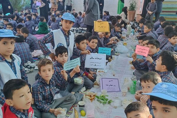 برگزاری صبحانه سلامت در دبستان علامه طباطبایی پیشوا