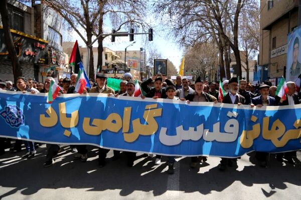  راهپیمایی روز جهانی قدس در بجنورد 