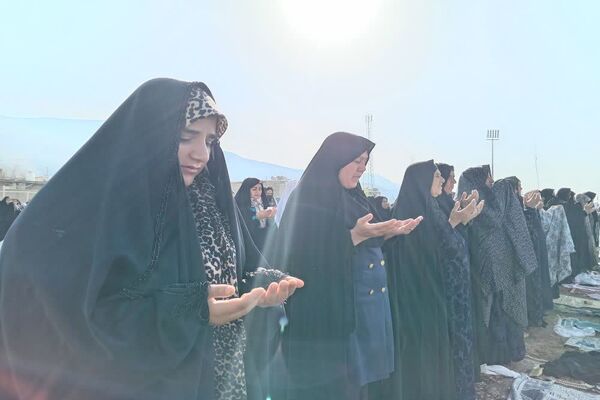 اقامه نماز عید سعید فطر در دیشموک