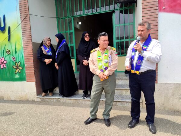 حضور ارزیابان کشوری سازمان دانش‌آموزی در مدارس قائمشهر