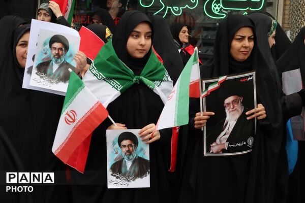 حضور مردم ماهدشت در راهپیمایی روز قدس 