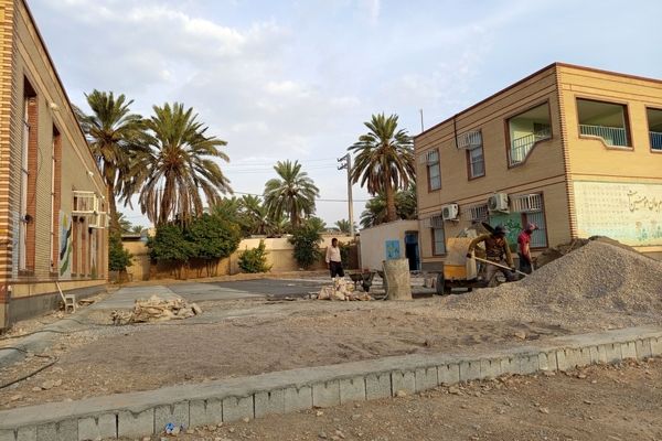 اجرای پروژه مهر در شهرستان حاجی آباد