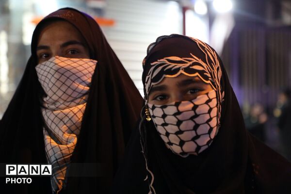  ادای احترام به ارتحال رهبر معظم انقلاب در شهرستان لنده 